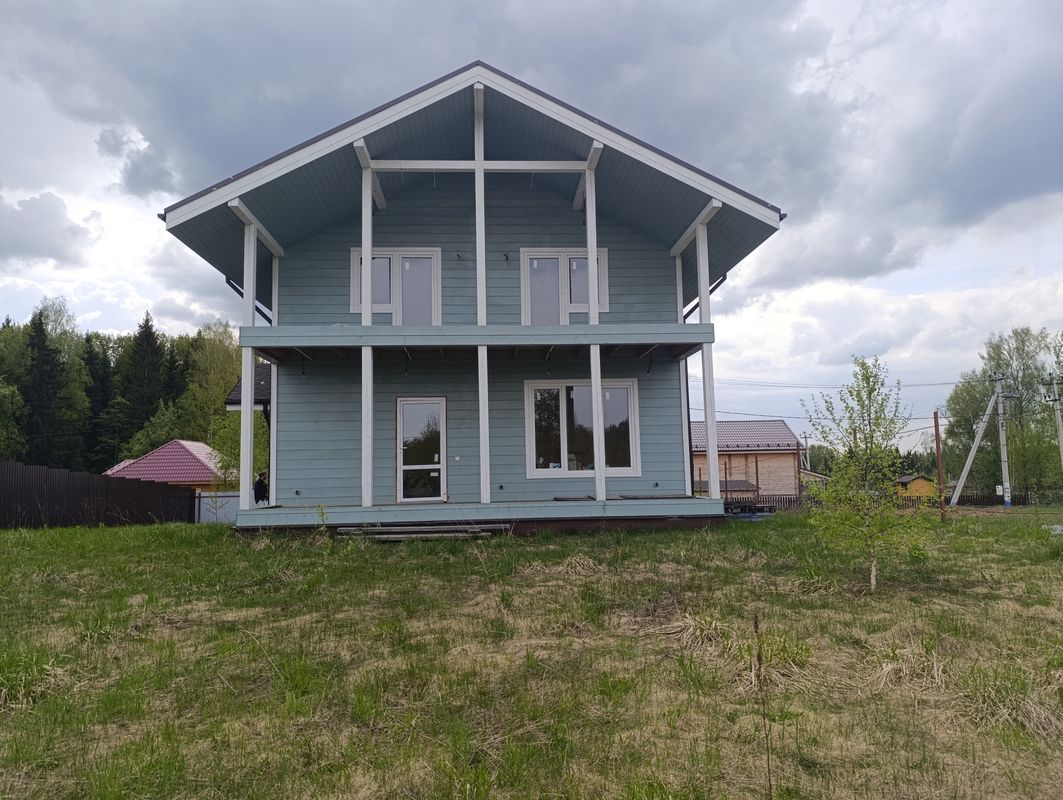 Москва и МО, Сергиево-Посадский городской округ, Хотьково, Сергиев Посад тер Союз (ДНП) Рыбацкая дер; Дом 168м² на участке 15 сот. 2 эт.